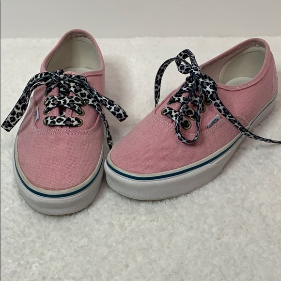 EUC Vans pink sneakers, size 8 women’s 6.5 men’s - Picture 9 of 10